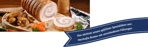 Gefüllte Spezialitäten